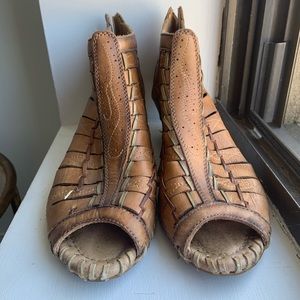 Woven leather Pikolinos Wedges (size US 10)